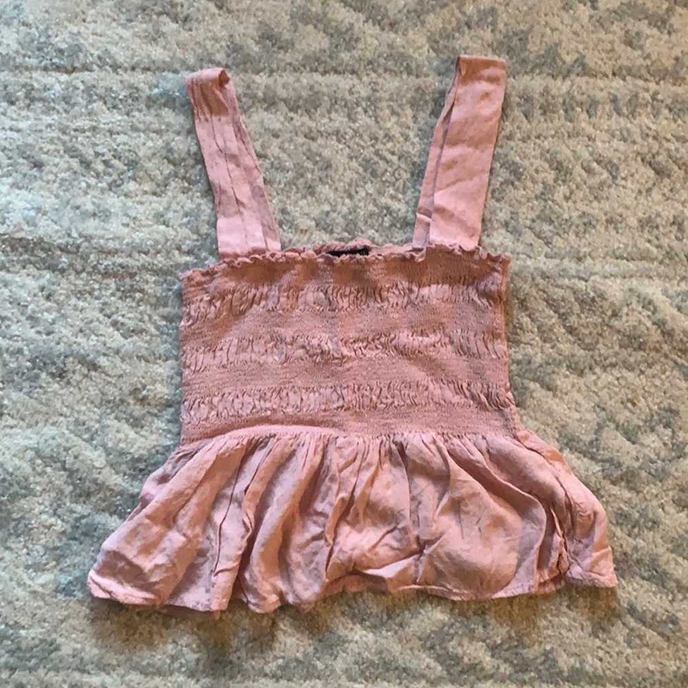 PINK CROP TOP FOREVER 21